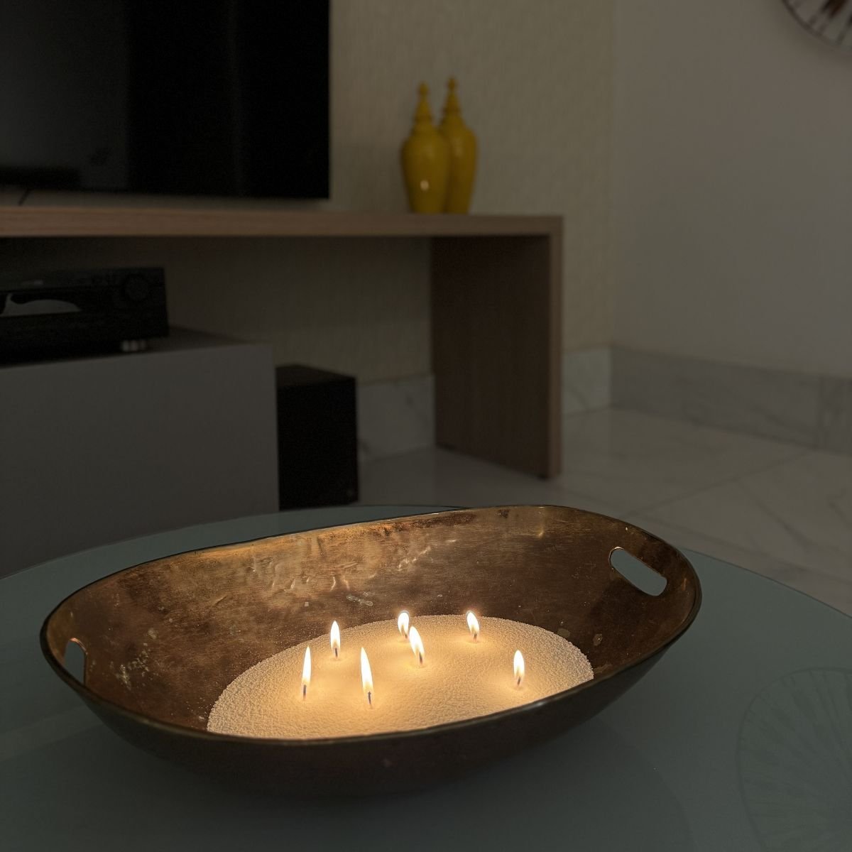 Vela em pó Flame Home — inspiração 2