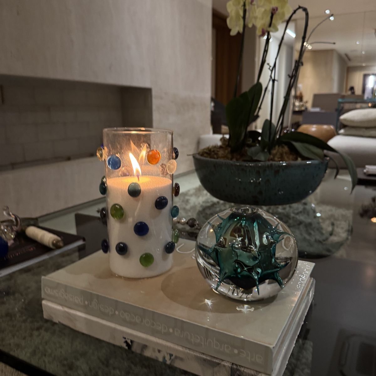 Vela em pó Flame Home — inspiração 8