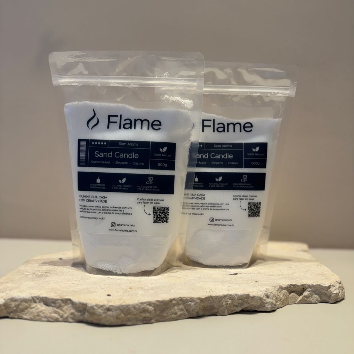 Vela em pó Flame Home — inspiração 12