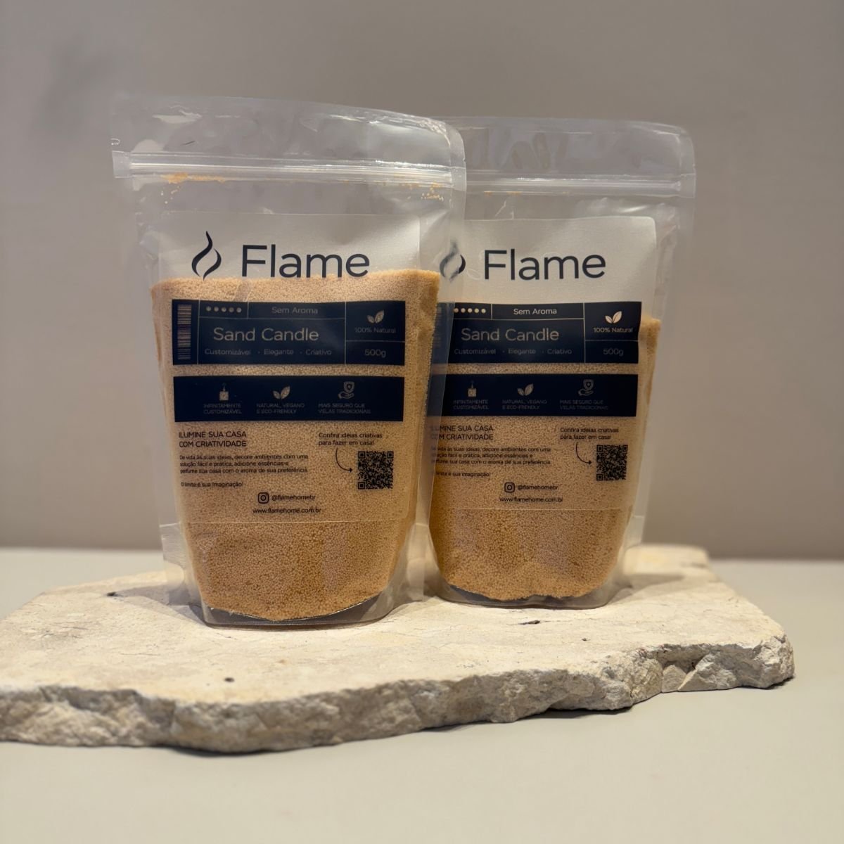 Vela em pó Flame Home — inspiração 13